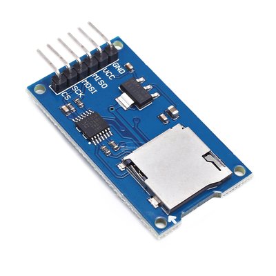 Micro SD卡模組 TF卡讀寫卡器 SPI介面 帶電平轉換晶片 W1035