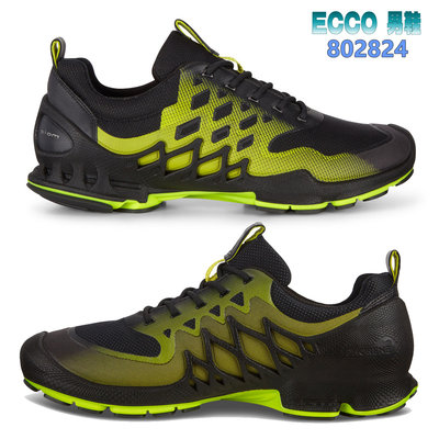 新款 正貨ECCO BIOM AEX 多功能男鞋 ECCO運動鞋 戶外越野鞋 熱壓成型 輕巧 柔軟 透氣 802824