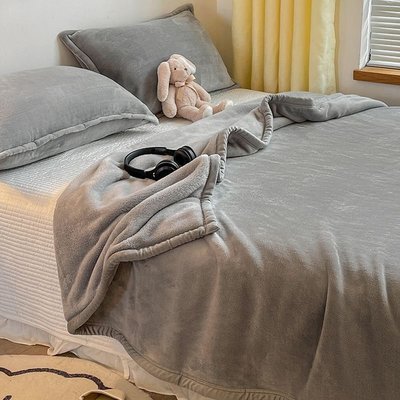 毛毯 空調毯毯子床上夏季珊瑚法蘭絨空調午睡辦公室被子沙發蓋毯