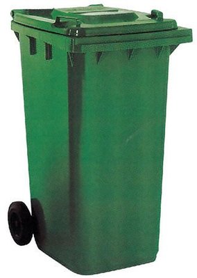 [家事達] OA-739-1 (120公升)資源回收拖桶