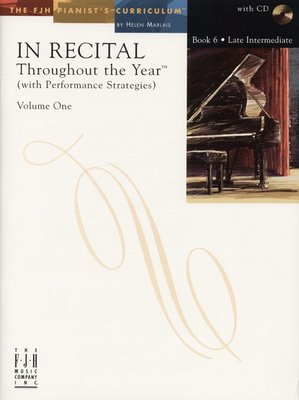 【599免運費】In Recital Throughout the Year, Vol One, Book6 F1464