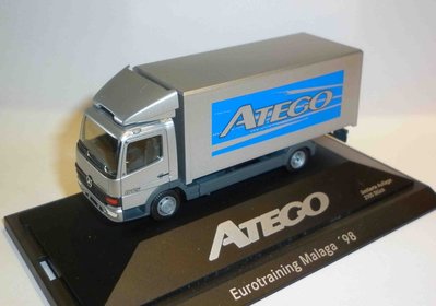 Herpa 1/87 MB Atego Eurotraining Malaga 98 Benz 貨車