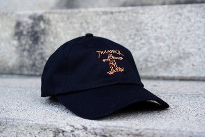 【 K.F.M 】THRASHER Gonz Logo Old Timer Hat 軟帽 老帽 彎帽