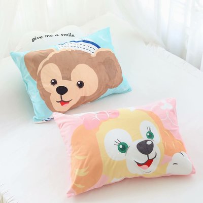 [現貨]達菲熊枕套 一組二款Duffy Bear 曲奇狗Cookie Ann 收藏 靠枕午睡辦公室生日交換禮物