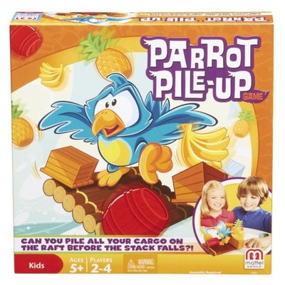 【 Parrot Pile Up 鸚鵡木筏疊疊樂 】正版桌遊