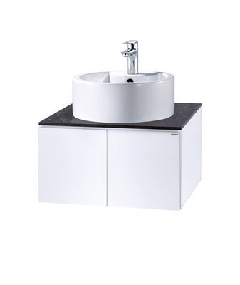 【AT磁磚店鋪】CAESAR 凱撒衛浴 立體盆浴櫃組 白色結晶鋼烤 LF5240/B730C/EH4720 簡約時尚款