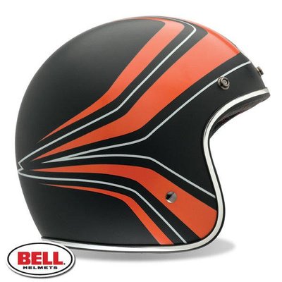DNS部品 Bell Custom 500 Panel Orange 安全帽 XXL 大尺寸供應 BELL 安全帽 Vespa / Harley 安全帽