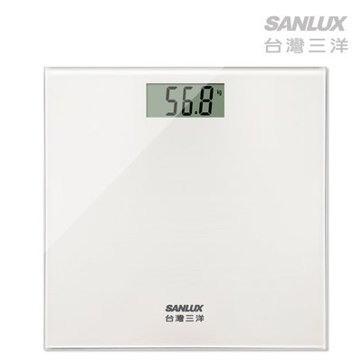 【3C工坊】SANLUX台灣三洋 數位體重計 (SYES-301)白色