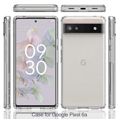 Pixel6A手機殼 Pixel7Pro透明殼 防刮防撞保護殼 亞克力軟殼 Pi-3C玩家