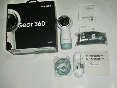 aaL皮商旋.全新附盒Samsung Gear 360 2017年製造 環景攝影機 型號:SM-R210(經銷展機)