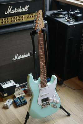 台灣品牌 Pukanala 高品質電吉他 單單雙 音色手感好 三色可選(水藍)