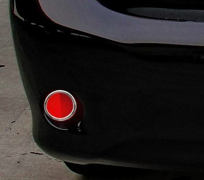 圓夢工廠 Toyota Altis 10代 2008~2010 改裝 鍍鉻銀 車燈框飾貼 後保桿 反光片框 後霧燈框