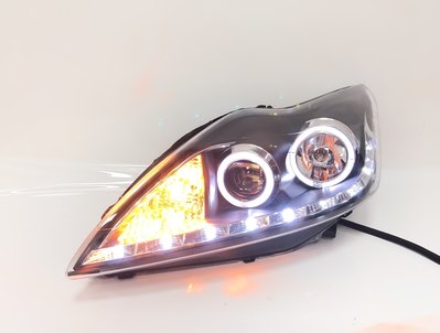 合豐源 車燈 FOCUS MK2.5 LED 光圈 魚眼 大燈 淚眼燈 R8 09 10 11 12 13 天使眼