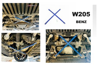 小傑-新 HARDRACE BENZ 賓士 W205 15+ 4WD專用 C400 前下 後拉桿 Q0380
