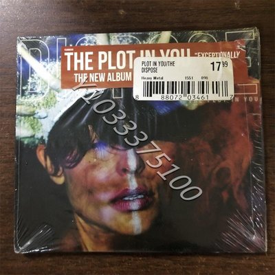 現貨CD The Plot In You DISPOSE US未拆 唱片 CD 歌曲【奇摩甄選】697