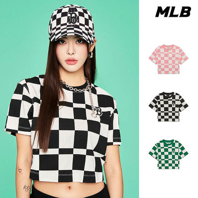 MLB 短版T恤 Checkerboard系列 費城人/紅襪/洋基隊 (3FTSO0333-三色任選)