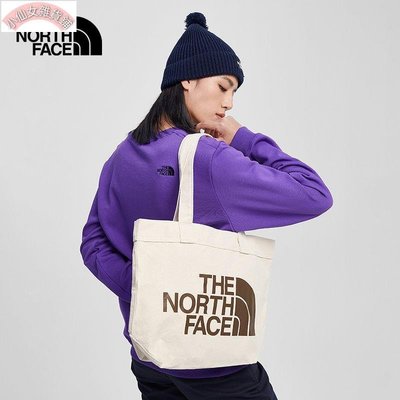 【熱賣精選】THE NORTH FACE北面托特包女包2022新款單肩包拎包戶外收納包3VWQ