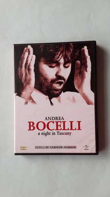 【鳳姐嚴選二手唱片】演唱會DVD：Andrea Bocelli 安德烈波伽利 / 浪漫情事 托斯坎尼之夜