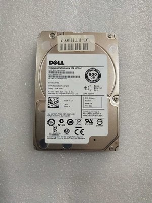 DELL R620 R720 900G10K 2.5 SAS服務器硬碟ST900MM0007 03P3DF
