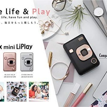 免運日本FUJIFILM富士instax mini LiPlay 絕美數位拍立得相機相印機