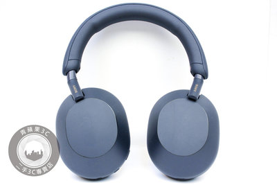 【台南橙市3C】Sony WH-1000XM5 HD 無線降噪耳機 午夜藍 保固2025-11 二手耳機 耳罩式 #88491