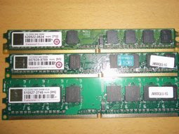 創見/金士頓 桌上型 DDR2 800 1GB/單面/終身保/檢測正常