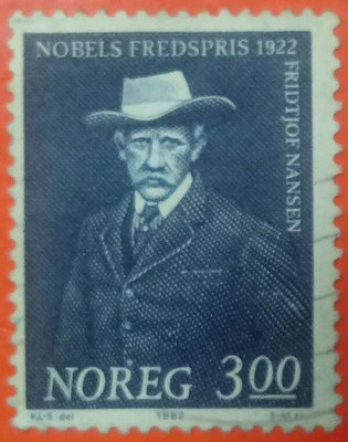 挪威郵票舊票套票 1982 Fridtjof Nansen Nobel Peace Prize
