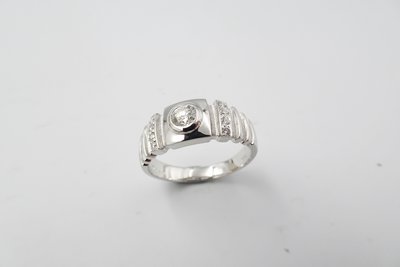 %玉承珠寶% 天然鑽石設計款K金戒指A252(貴金屬買賣.珠寶設計訂做)