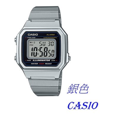 CASIO卡西歐復古文青風的大型數字顯示閱讀時間訊息B650WD-1A B650WB-1B B650WC-5A