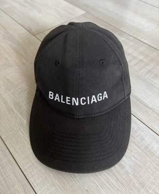 Balenciaga logo刺繡棒球帽