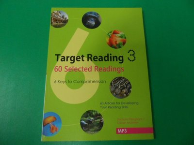大熊舊書坊-Target Reading 3 60 Selected Reading 附CD 東大附中用 -28/9