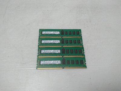 605 [大鋼牙二手3C]伺服器記憶體  三星DDR4-2133P-RE0 /8G/雙通道 (一元起標 得標=4支)
