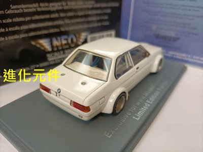 Neo 1 43 寶馬3系拉力賽車版汽車模型 BMW E21 323i Gr.2 白色