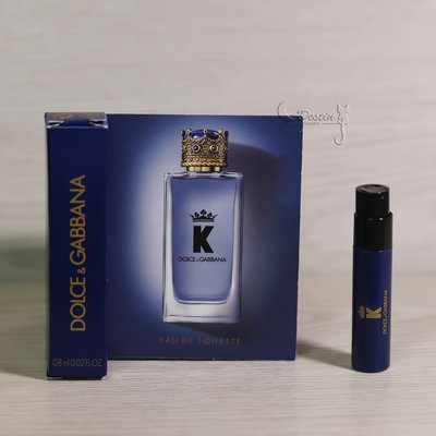 Dolce&amp;Gabbana D&amp;G 王者之心 K 男性淡香水 0.8ml 可噴式 試管香水