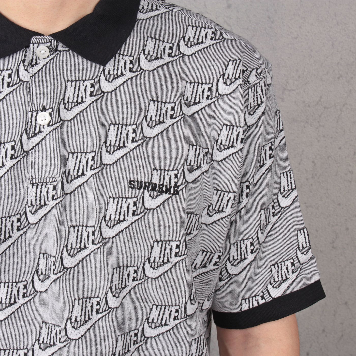 【HYDRA】Supreme Nike Jacquard Polo 襯衫Polo衫滿版Logo