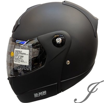 《JAP》瑞獅 ZEUS 3030 消光黑 ZS-3030 可樂帽 安全帽 📌可在折價200元