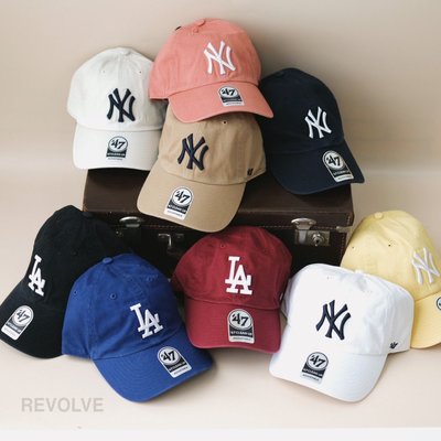 【PD帽饰】《LELAI》47BRAND CLEAN UP CAP NY LA 棒球帽 老帽 New Era 47 47CAP