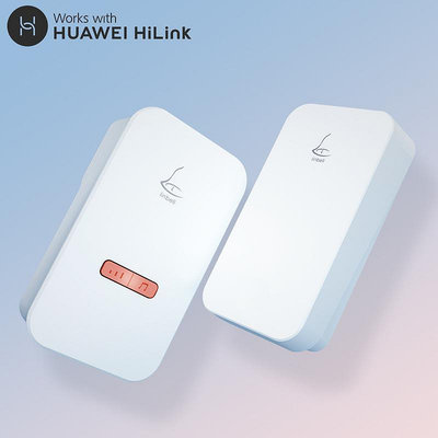 領普WiFi智能門鈴 華為HiLink智能聯動 自發電無線遙控門鈴