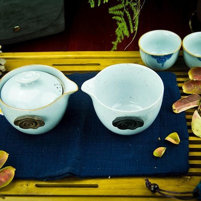 【熱賣精選】所至旅行茶具套裝公道茶杯主人杯旅行功夫茶套裝方便整潔