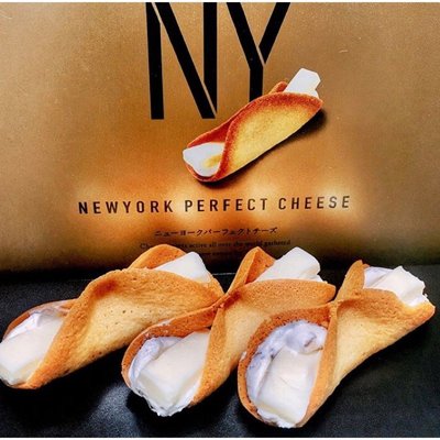＊日式雜貨館＊東京限定 排隊商品 New York Perfect Cheese起司奶油脆餅 NY起司餅乾 18入