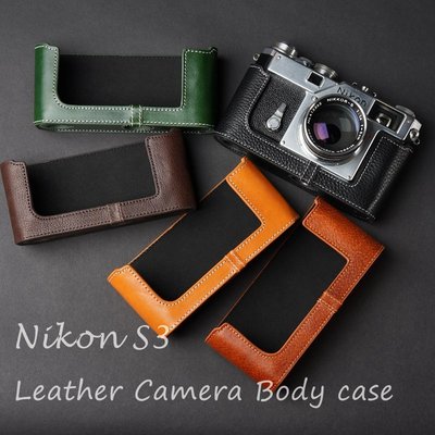 TP原創 尼康S3相機包 膠片機Nikon S3 SP S2皮套 手工牛皮保護套