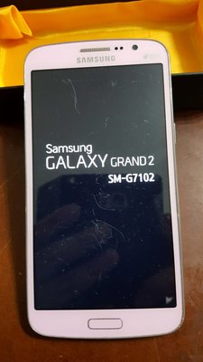 SAMSUNG Galaxy Grand2 SM-G7102粉紅色空機