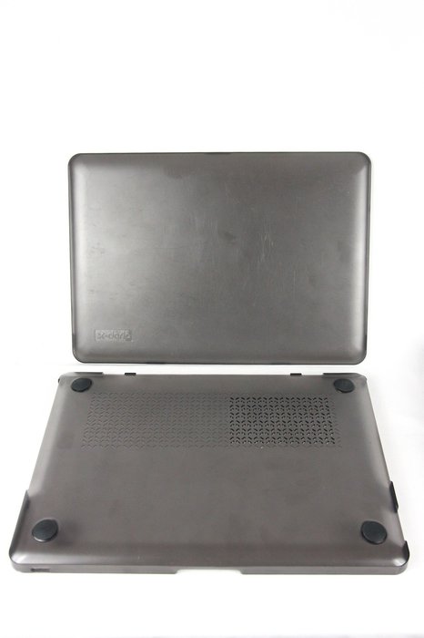 古物箱 Macbook Pro 專用保護殼x Doria 透明鐵灰8 9成新 中古 二手