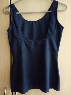 華歌爾Shape up美姿修飾衣輕機能背心式塑身衣（76）深海藍NX0859A209