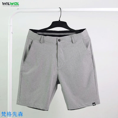 新款高端高爾夫男士短褲,短褲男士休閒柔軟柔軟優質男士短褲 - qsw1