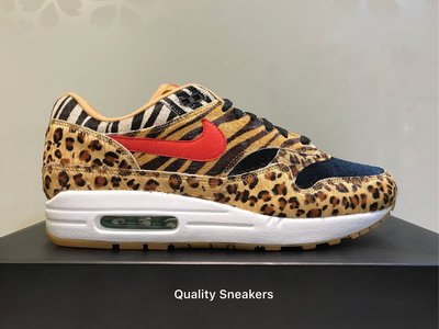 現貨 - Nike Air Max 1 DLX x Atmos 獸紋 豹紋 AQ0928-700