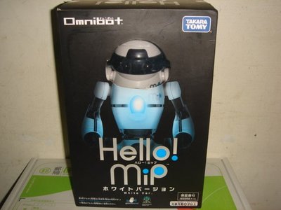 1戰隊TAKARA TOMY Omnibot HELLO! mip 智能機器人白色可APP遙控感應操作一千兩佰零一元起標