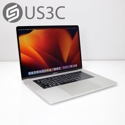 【US3C-桃園春日店】2018年 Apple MacBook Pro Retina 15 TB i7 2.2G 16G 256G Pro 555X-4G 銀