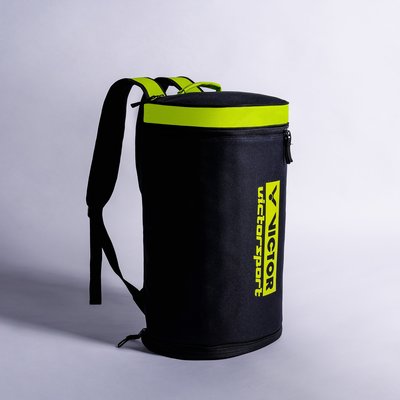 缺貨中（羽球世家）勝利 教練置球專用後背包 BR3030 CG 黑/茉莉綠 VICTOR 大容量 裝球包