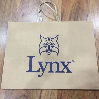 Lynx紙袋/全新禮物袋/現貨
